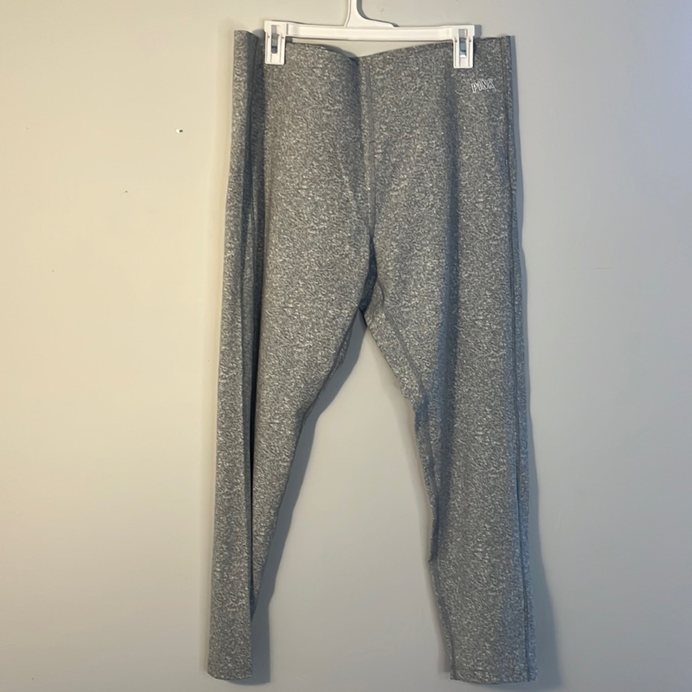 Victoria’s Secret Pink Active  Gray Leggings Size XXL NWT